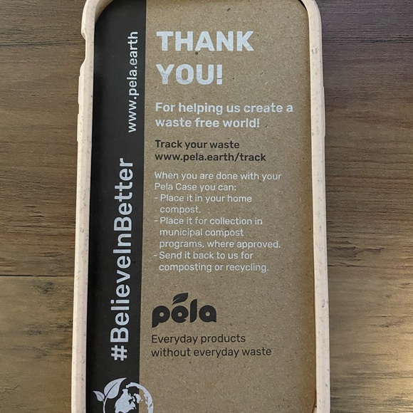 NEW Pela iPhone 11 Case - Tree Ring Pattern - Picture 4 of 4